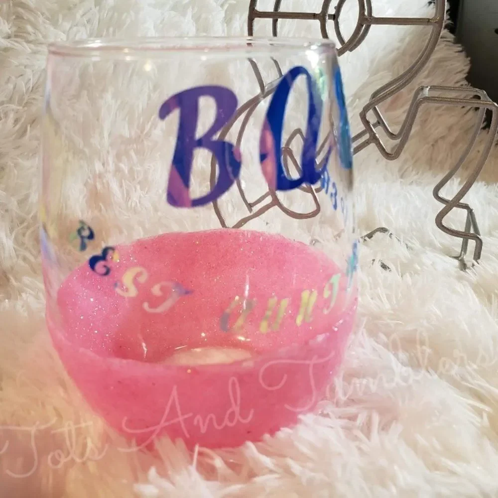 Best Auntie Ever 21oz Stemless Wine Glass